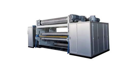 Latest company case about ISO9001 Y Type 650m/Min Three Roll Calender Machine